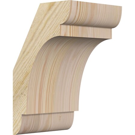 Ekena Millwork 6"W x 6"D x 10"H Olympic Rough Sawn Knee Brace, Douglas Fir BRC06X06X10OLY00RDF